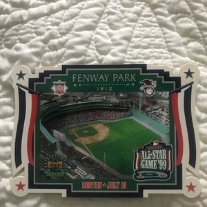 Fenway Park Upper Deck limited Edition 1999 All-Star Game oversized numbered